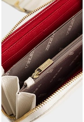 Porta Chequera De Cuero Para Mujer Vesubio Porta Chequera De Cuero Para Mujer Vesubio Blanco Vélez