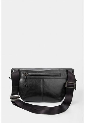 Riñonera Doblez De Cuero Para Hombre Vintage