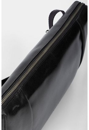 Riñonera Doblez De Cuero Para Hombre Vintage