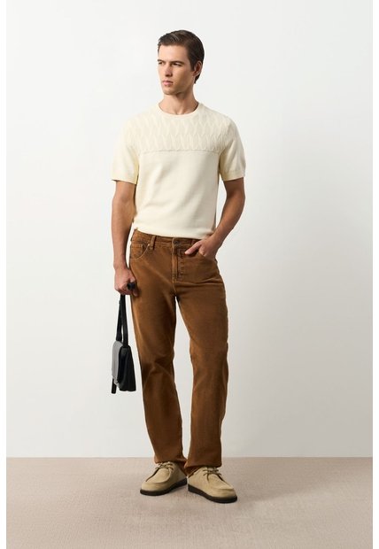 Jeans Fit Regular Para Hombre Dakar Jeans Fit Regular Para Hombre Dakar Miel 38 VÉLEZ