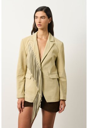 Blazer En Gamuza Para Mujer Lyra Blazer En Gamuza Para Mujer Lyra Arena S VÉLEZ