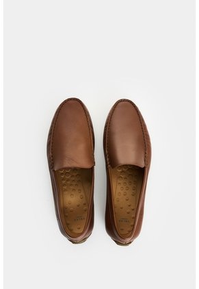 Mocasines De Cuero Para Hombre Borneo Mocasines De Cuero Para Hombre Borneo Miel 43 VÉLEZ
