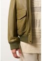 Chaqueta Aviador De Cuero Para Hombre Nila Chaqueta Aviador De Cuero Para Hombre Nila Verde Oliva XL VÉLEZ de Vélez