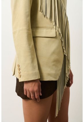 Blazer En Gamuza Para Mujer Lyra Blazer En Gamuza Para Mujer Lyra Arena S VÉLEZ