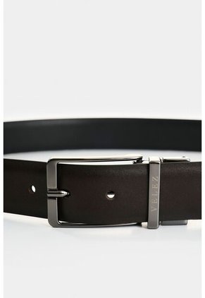 Cinturón Doble Faz De Cuero Para Hombre Nila Cinturón Doble Faz De Cuero Para Hombre Nila Cafe 30 VÉLEZ