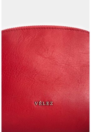 Cosmetiquera De Cuero Para Mujer Nacre Cosmetiquera De Cuero Para Mujer Nacre Rojo VÉLEZ