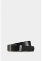 Cinturón Unifaz Inza De Cuero Para Hombre Pasador Contraste Cinturón Unifaz Inza De Cuero Para Hombre Pasador Contraste Negro 38 Vélez de Vélez