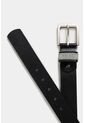 Cinturón Unifaz Inza De Cuero Para Hombre Pasador Contraste Cinturón Unifaz Inza De Cuero Para Hombre Pasador Contraste Negro 38 Vélez de Vélez