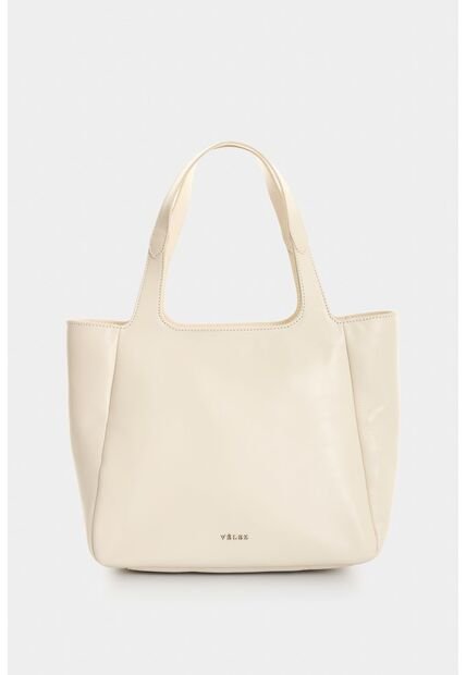 Shopping De Cuero Para Mujer Ailana Shopping De Cuero Para Mujer Ailana Blanco VÉLEZ