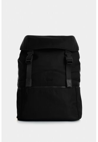 Tula Morral En Lona Y Cuero Para Hombre Tessa Tula Morral En Lona Y Cuero Para Hombre Tessa Negro VÉLEZ Vélez