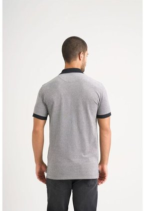 Polo Casual Algodón Para Hombre Cremallera Polo Casual Algodón Para Hombre Cremallera Negro S VÉLEZ