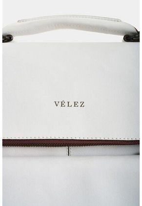 Morral Archaeology De Cuero Para Hombre Personalización Morral Archaeology De Cuero Para Hombre Personalización Blanco VÉLEZ
