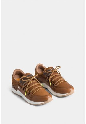 Zapatos Cordón Napoles 2.0 De Cuero Para Mujer Punteras En Contraste Zapatos Cordón Napoles 2.0 De Cuero Para Mujer Punteras En Contraste Miel 34 VÉLEZ