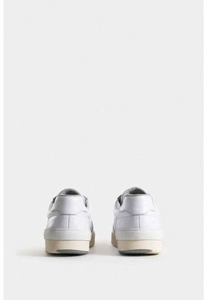 Tenis Whited 2 De Cuero Para Hombre Cordón Encerado Tenis Whited 2 De Cuero Para Hombre Cordón Encerado Blanco 46 VÉLEZ