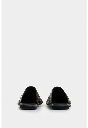 Slipper Tejido En Cuero Para Hombre Confort Slipper Tejido En Cuero Para Hombre Confort Negro 39 VÉLEZ