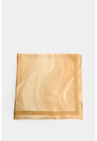 Pañuelo Pequeño Estampado Dunas Pañuelo Pequeño Estampado Dunas Arena XS VÉLEZ Vélez
