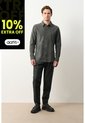 Camisa Manga Larga Para Hombre Gamuza Camisa Manga Larga Para Hombre Gamuza Gris Pistola XXL VÉLEZ de Vélez
