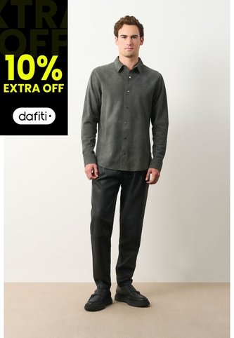 Camisa Manga Larga Para Hombre Gamuza Camisa Manga Larga Para Hombre Gamuza Gris Pistola XXL VÉLEZ Vélez