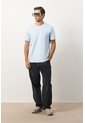 Camiseta Pacífico Manga Corta Para Hombre Semi-fitted Camiseta Pacífico Manga Corta Para Hombre Semi-fitted Azul Claro M VÉLEZ de Vélez