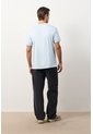 Camiseta Pacífico Manga Corta Para Hombre Semi-fitted Camiseta Pacífico Manga Corta Para Hombre Semi-fitted Azul Claro M VÉLEZ de Vélez