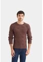 Sweater Tejido Para Hombre Figuras Geométricas Sweater Tejido Para Hombre Figuras Geométricas Cafe M Vélez de Vélez