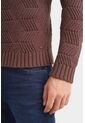 Sweater Tejido Para Hombre Figuras Geométricas Sweater Tejido Para Hombre Figuras Geométricas Cafe M Vélez de Vélez