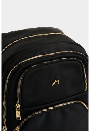 Tula Morral En Lona Y Cuero Para Mujer Biel Tula Morral En Lona Y Cuero Para Mujer Biel Negro VÉLEZ