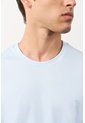 Camiseta Pacífico Manga Corta Para Hombre Semi-fitted Camiseta Pacífico Manga Corta Para Hombre Semi-fitted Azul Claro M VÉLEZ de Vélez