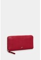 Porta Chequera De Cuero Grabado Para Mujer Tulia Porta Chequera De Cuero Grabado Para Mujer Tulia Rojo VÉLEZ de Vélez