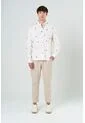 Camisa Manga Larga Semi Fitted Para Hombre Sienna Camisa Manga Larga Semi Fitted Para Hombre Sienna Crema XXL VÉLEZ de Vélez