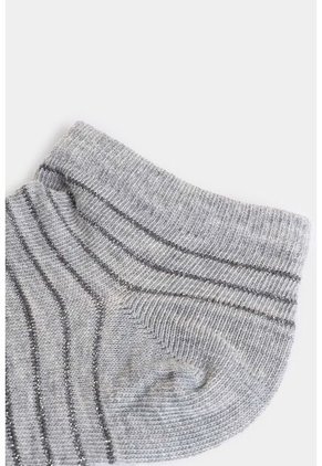 Calcetín Tobillera En Algodón Para Mujer Zarzamora Calcetín Tobillera En Algodón Para Mujer Zarzamora Gris XS VÉLEZ