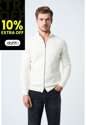 Sweater Misuri Tejido Para Hombre Cuello Alto Sweater Misuri Tejido Para Hombre Cuello Alto Crema XXL VÉLEZ Vélez