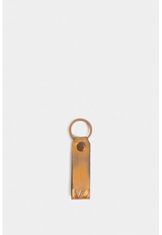 Llavero Glacial De Cuero Acabado Foil Unisex Llavero Glacial De Cuero Acabado Foil Unisex Bronce VÉLEZ Vélez
