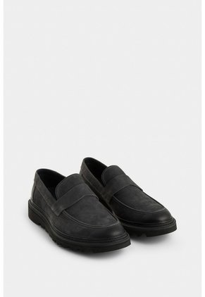 Mocasines Alessio De Cuero Para Hombre Silueta Office Mocasines Alessio De Cuero Para Hombre Silueta Office Gris 42 VÉLEZ