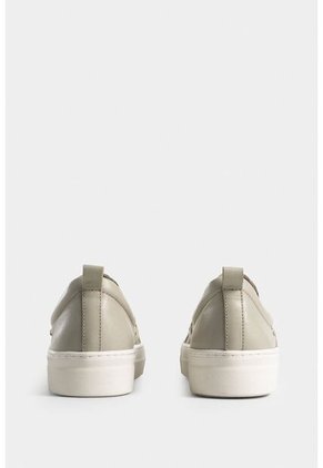 Mocasines Anturio De Cuero Grabado Para Mujer Elásticos Laterales Mocasines Anturio De Cuero Grabado Para Mujer Elásticos Laterales Blanco 34 Vélez