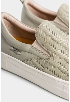 Mocasines Anturio De Cuero Grabado Para Mujer Elásticos Laterales Mocasines Anturio De Cuero Grabado Para Mujer Elásticos Laterales Blanco 34 Vélez