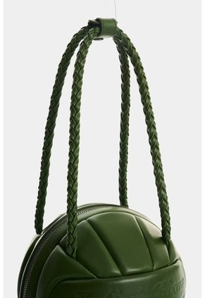 Manos Libres En Cuero Para Hombre Balón Manos Libres En Cuero Para Hombre Balón Verde Oliva VÉLEZ