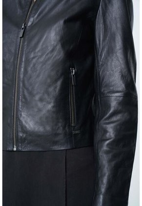 Chaqueta De Cuero Para Mujer Denver Chaqueta De Cuero Para Mujer Denver Negro L VÉLEZ