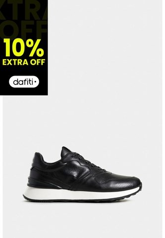 Tenis Cooper 3 De Cuero Para Hombre Spoiler En Contraste Tenis Cooper 3 De Cuero Para Hombre Spoiler En Contraste Negro 44 VÉLEZ Vélez