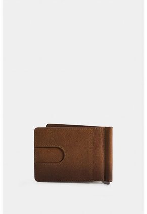 Porta Billetes Caval De Cuero Para Hombre Gancho Metálico Porta Billetes Caval De Cuero Para Hombre Gancho Metálico Miel Vélez