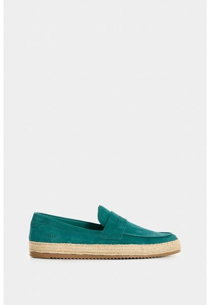 Mocasines De Cuero Gamuzado Para Hombre Ocean Mocasines De Cuero Gamuzado Para Hombre Ocean Azul Aguamarina 45 VÉLEZ