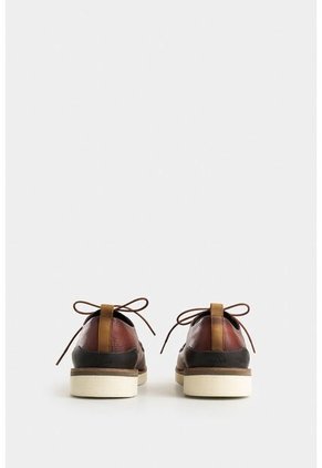 Zapatos Cordón Vento De Cuero Para Hombre Efecto Espasolado Zapatos Cordón Vento De Cuero Para Hombre Efecto Espasolado Brandy 44 Vélez