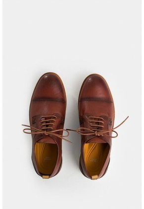 Zapatos Cordón Vento De Cuero Para Hombre Efecto Espasolado Zapatos Cordón Vento De Cuero Para Hombre Efecto Espasolado Brandy 44 Vélez