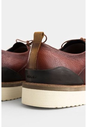 Zapatos Cordón Vento De Cuero Para Hombre Efecto Espasolado Zapatos Cordón Vento De Cuero Para Hombre Efecto Espasolado Brandy 44 Vélez