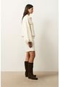 Chaqueta Senda Trucker Para Mujer Oversized Chaqueta Senda Trucker Para Mujer Oversized Crema S VÉLEZ de Vélez