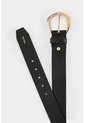 Cinturón Unifaz En Cuero Para Mujer Cayena Cinturón Unifaz En Cuero Para Mujer Cayena Negro M VÉLEZ de Vélez