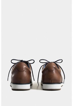 Zapatos Cordón Piero De Cuero Para Hombre Suela Con Apariencia Deportiva Zapatos Cordón Piero De Cuero Para Hombre Suela Con Apariencia Deportiva Cafe 44 VÉLEZ