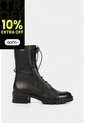 Botines Militar Paramo De Cuero Para Mujer Cordones Negro Botines Militar Paramo De Cuero Para Mujer Cordones Negro 38 VÉLEZ de Vélez