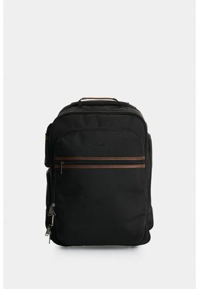 Morral De Viaje En Lona Y Cuero Para Hombre Ankara 2 Morral De Viaje En Lona Y Cuero Para Hombre Ankara 2 Negro VÉLEZ