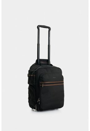 Morral De Viaje En Lona Y Cuero Para Hombre Ankara 2 Morral De Viaje En Lona Y Cuero Para Hombre Ankara 2 Negro VÉLEZ